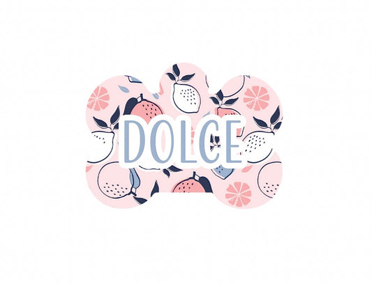 Pink Spring Citrus Tag