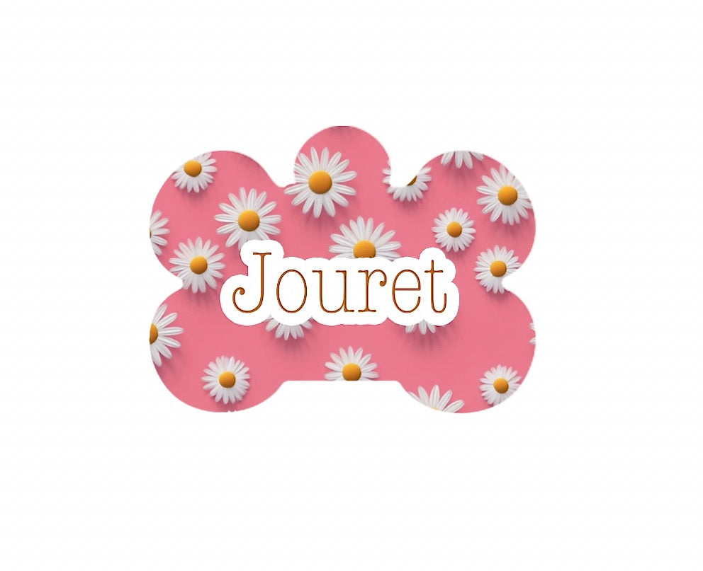 Pink Spring Daisy's Tag