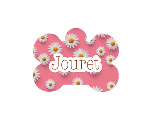 Pink Spring Daisy's Tag