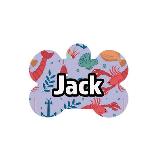 Lobster Metal Tag