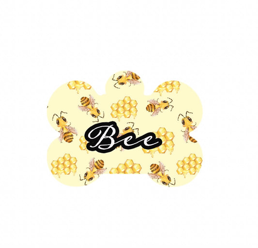 Honey Bee Metal Tag
