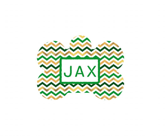 St. Patty's Stripes Tag