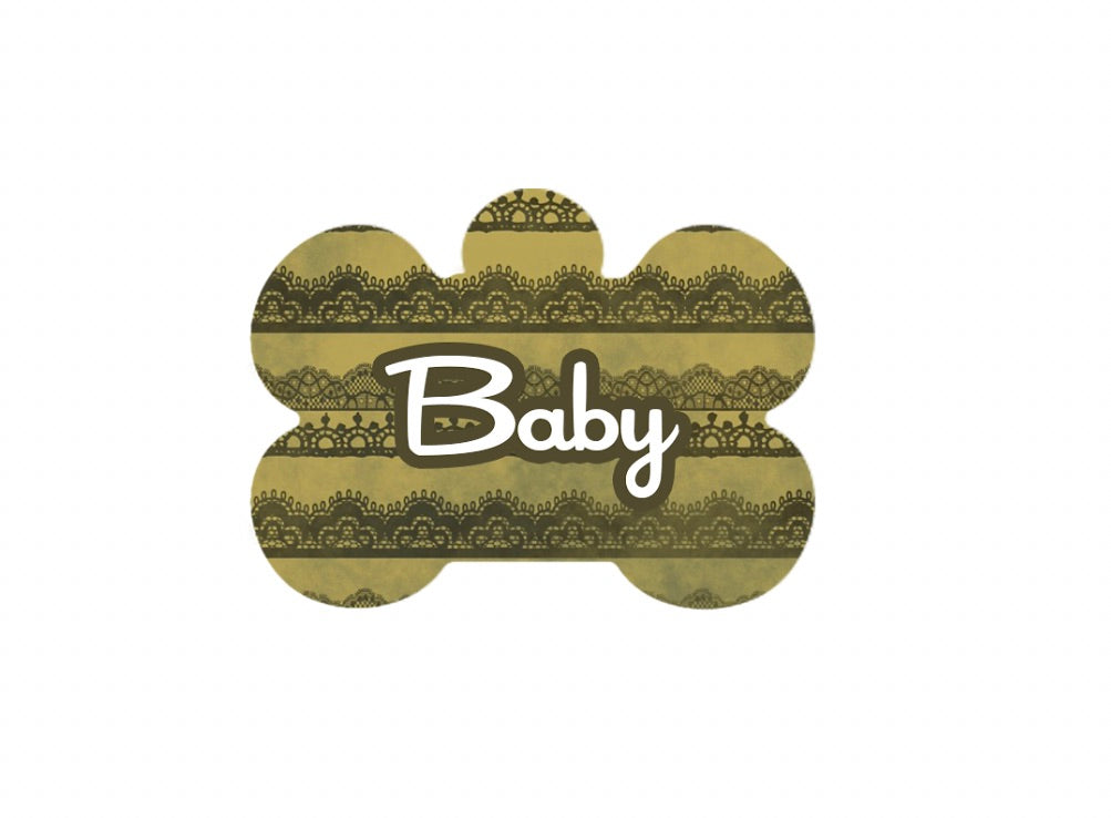 Green Lace Tag